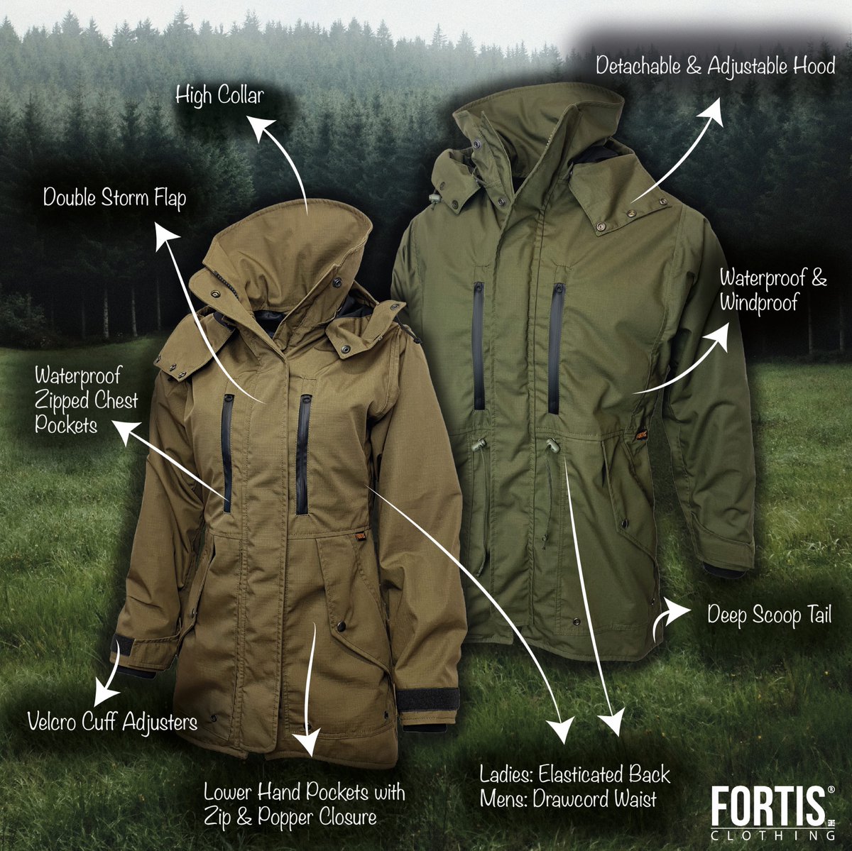 The perfect coat that will withstand the ever changing weather. Designed for both town and country use! 

#fieldsports #countrypursuits #outdoors #outdoorclothing #adventure #outdoorapparel #raincoat #waterproofjacket #explore #outdoorclothingbrand #countrylifestyle