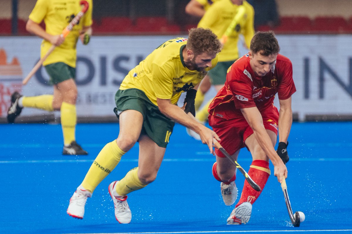 sports_odisha's tweet photo. 📸 Glimpses from the incredible match between Australia and Spian.
#HWC2023 #AUSvsESP #OdishaForHockey #HockeyComesHome #HockeyWorldCup2023 #HockeyHaiDilMera https://t.co/BjYzoH8xPf
