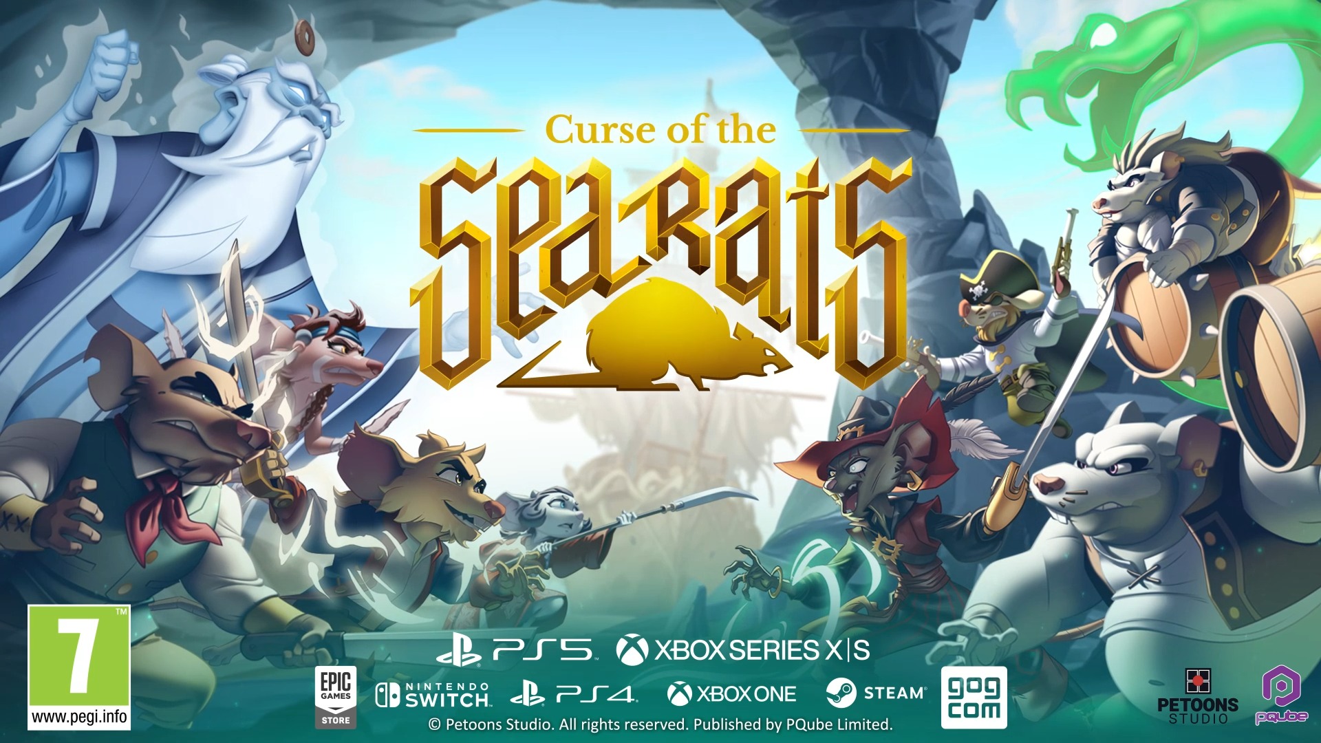 PQube on Twitter: "🚨 Curse of the Sea Rats is coming to NSW, PS5/PS4, XBX|S/XB1, Steam, GOG, and Epic on 6 April 2023! out the trailer featuring some of