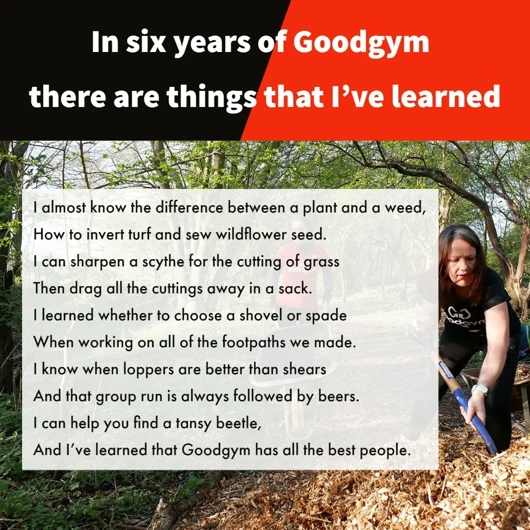 paciallyc's tweet photo. Reflecting on 6 years of @GoodGymYork and 1000 good deeds with @goodgym (1/3)

#getfitdogood #runforgood #volunteering https://t.co/gV80AGPzfx