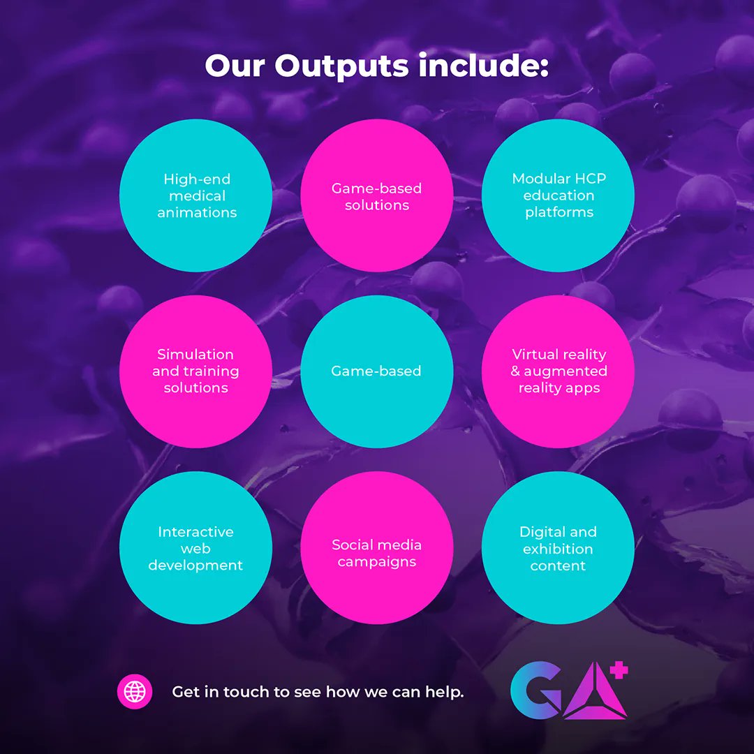 GAnimated's tweet photo. Find out more about the different ways GAM can bring science to life...

#Healthcare #Health #BrandManagers #MedicalAnimation #MedicalDevices #Storytelling #Pharmaceuticals #Research #Medtech #Pharma #Biotech #Biotechnology #Digital #Medtech #Innovation #MedicalEducation https://t.co/SbJDJRyI1J