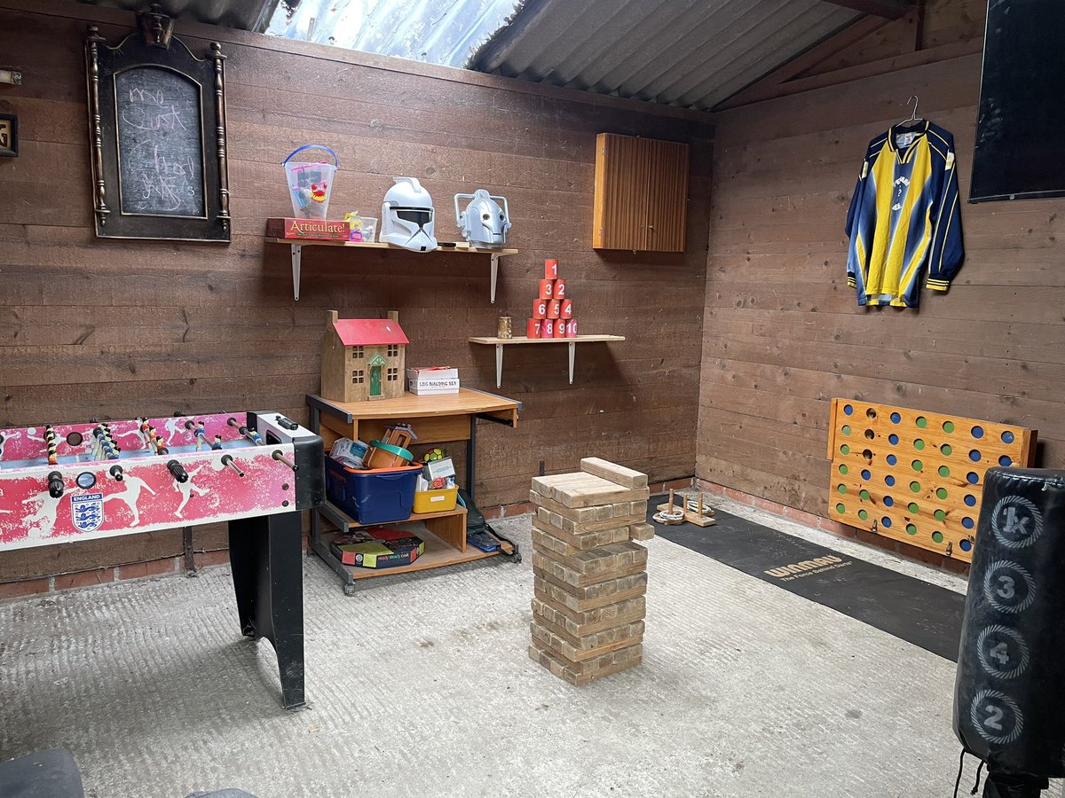 Frowenfields's tweet photo. #fun in the #gamesroom at our #ecocampsite new to #frowenfields we have added a dedicated games room for fun while on site.  #Glamping and #familyfun in #westwales https://t.co/35Bkm5Eswn