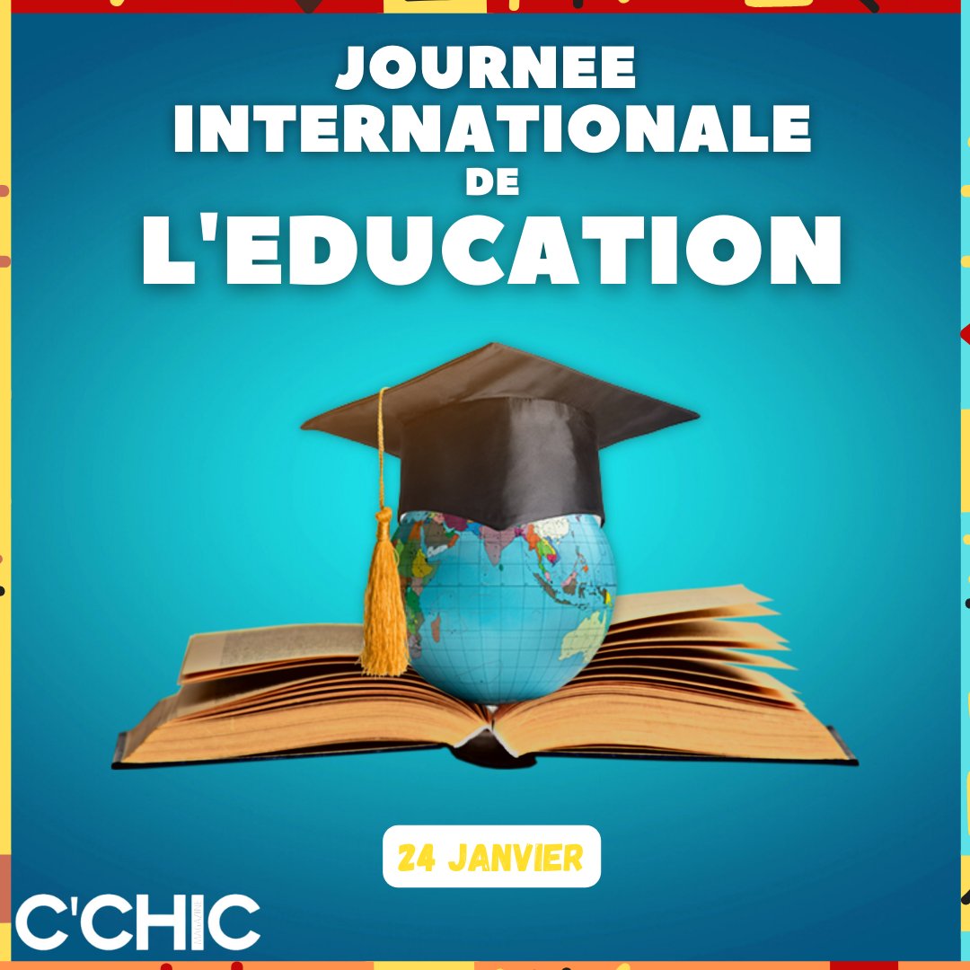 🧠 « L'éducation est l'arme la plus puissante que l'on puisse utiliser pour changer le monde » -Nelson Mandela 
🎓 Ne cessez jamais d'Apprendre Chic Peep's !

#EducationDay #JourneeInternationaleDeLeducation