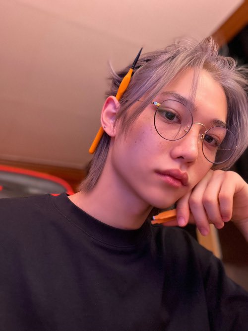 Felix’s freckles are so cute.
