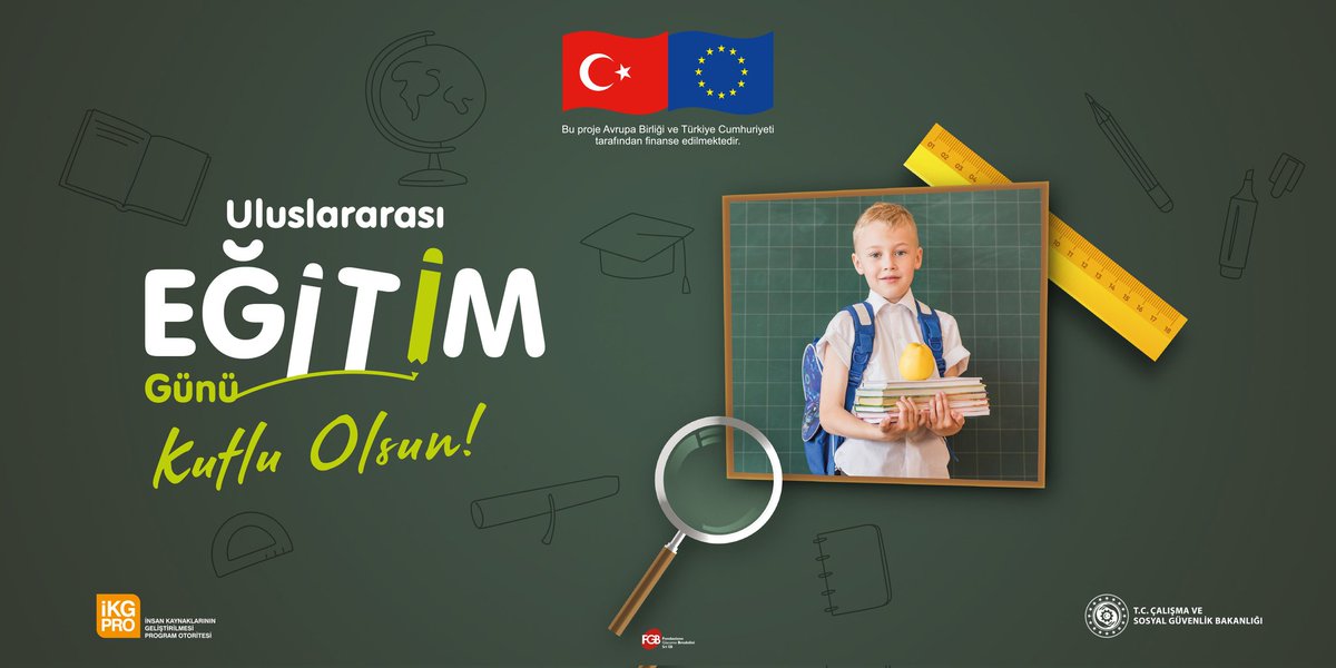 IKGPRO's tweet photo. Projelerimiz kapsamında ve Başkanlığımız bünyesinde düzenlediğimiz yüzlerce eğitim ile binlerce kişinin hayatına değer katıyoruz. ✨
Bu yolda bizimle birlikte eğitime gönül veren herkese teşekkür ederiz. Uluslararası Eğitim Günü Kutlu Olsun! 🌸
@EUDelegationTur @csgbakanligi https://t.co/qmo4JhhNJ3