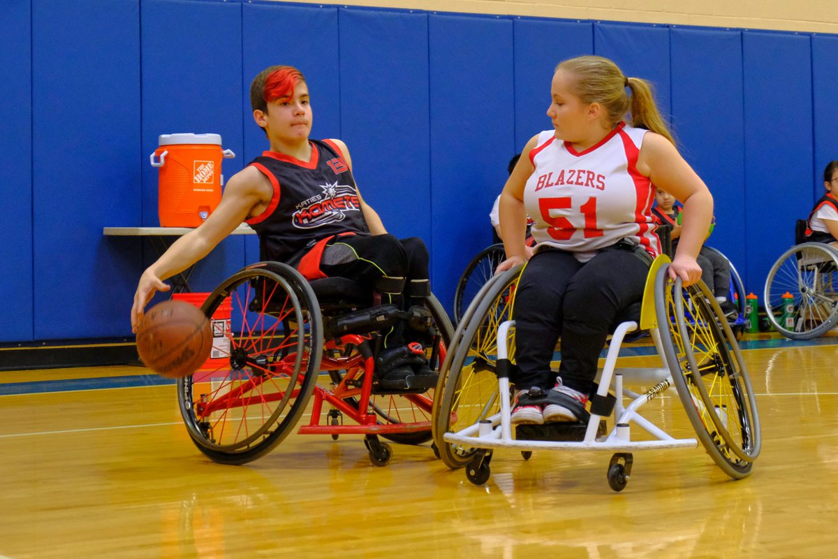 PhilaParkandRec's tweet photo. This past weekend, we held the annual Katie Kirlin Wheelchair Basketball Tournament at the School of the Future! 🏀

Check out photos of these amazing athletes participating in one of Parks &amp; Rec's inclusive activities. https://t.co/pYJicgzAic