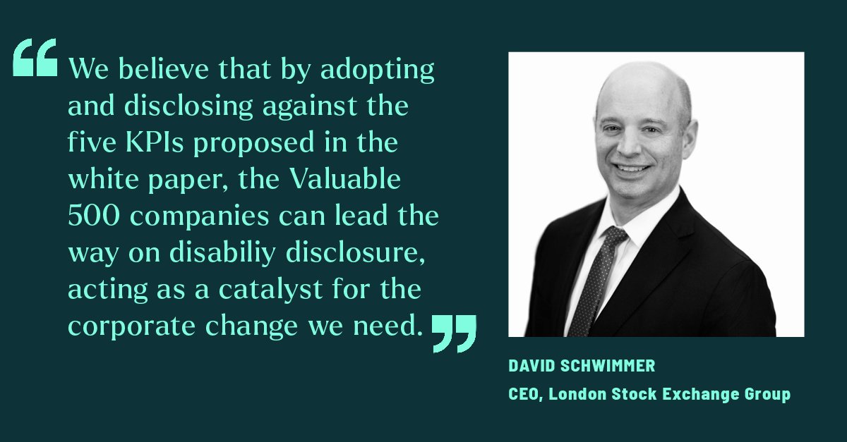 Our white paper, ‘ESG and Disability Data: A call for inclusive reporting’, is now live! 📣

Read it here: bit.ly/3wrdKcQ

#InclusiveReporting #SustainableInvesting #StakeholderCapitalism #A11y #DisabilityInclusion #Insights #Sustainability #ESG #ResponsibleInvesting