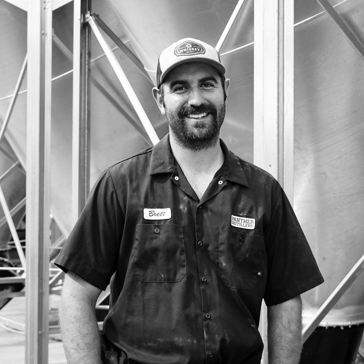 Panther_Spirits's tweet photo. Meet Brett, Panther Distillery's Master Distiller and CEO 👋 Brett has been here since the very beginning- teaming up with Adrian just over 12 years ago to start the whiskey business you see today! 🥃
#staff #meetthestaff #whiskeydistillery #farmer #mnfarmer #americanfarmer https://t.co/4gjHL4W6Nh