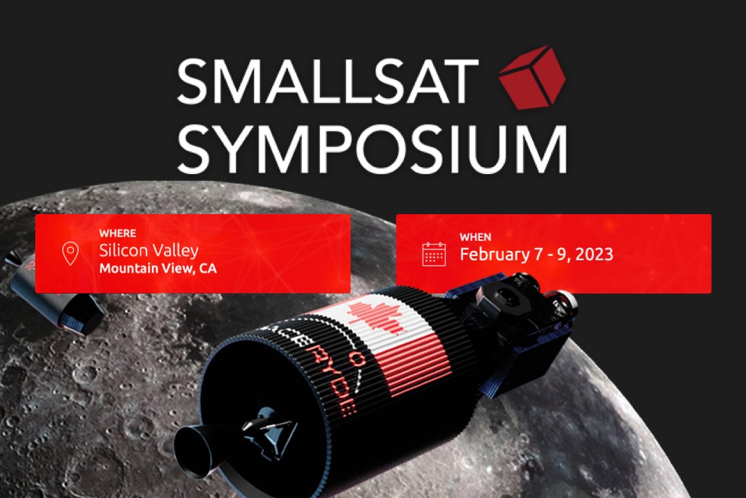 SpaceRyde is heading to @SatNewsEvents SmallSat Symposium in Silicon Valley! 🚀Who else is going?✋ #spaceryde #rocketlaunch #commerciallaunch #smallsats #Newspace #space