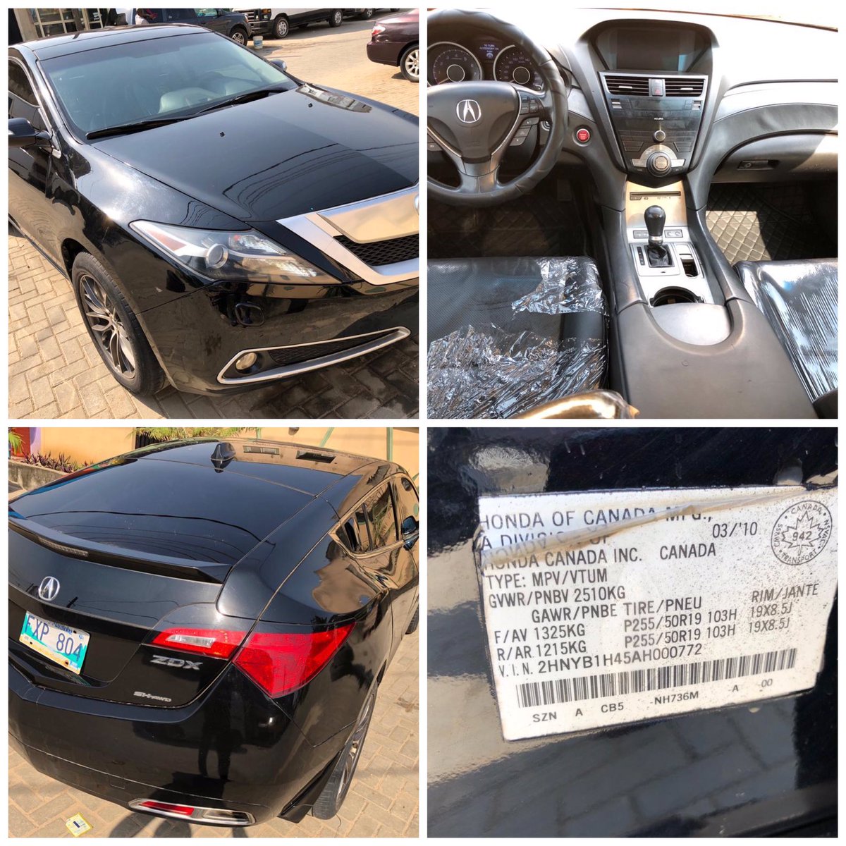 Available 
Acura ZDX 2010
Toks 
Full option 
Panoramic roof 
<a href="/8/">.</a>.5m 
Location: Isolo
#AyraStarr #Tramadol #Tems #Sancho #Biggest flop 
wa.me/message/WNUOPF…