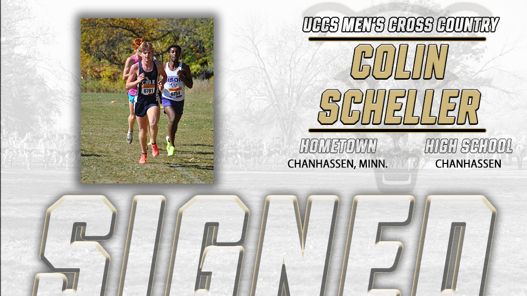 Welcome to the <a href="/uccsmxc/">UCCS Men's Cross Country</a> Mountain Lion Family, Colin!
Colin Scheller (Chanhassen, Minn. / Chanhassen High School)

#GoMountainLions