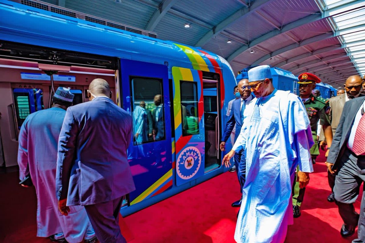 De_Moshood's tweet photo. Views from inside the Lagos Blue Rail line.
@jidesanwoolu did this one oh. When we said Lagos is where you'll feel that exposure of western world, children of perdition were angry. What is your state doing? #LagosProjectsFestival #LagosBlueRailLine #PMBInLagos https://t.co/c7Mx7NGMsr