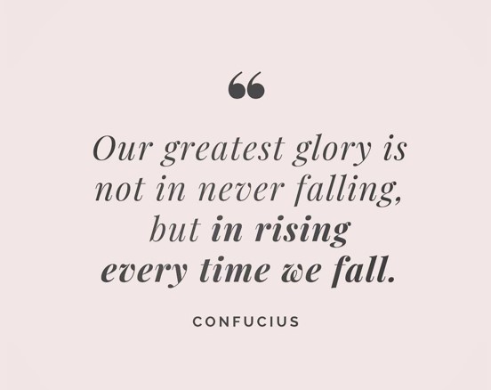 A leader learns from their mistakes. Failure is an inevitable step in growing. We recognize what went wrong & then try again or do it a bit differently. Failure builds humility, perseverance, determination & success. Don't be afraid to fail! #failureispartofsuccess #leadership