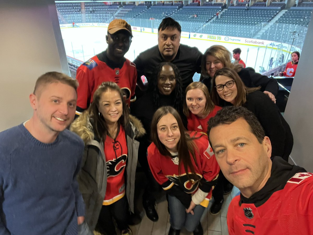 Fantastic group of people to spend an evening at the Dome with. Equally fantastic game against Columbus.