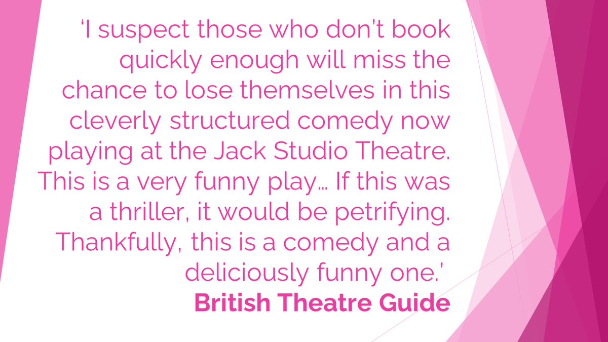 We had some fab reviews for The Play with Speeches last time around. brockleyjack.co.uk/jackstudio-ent…