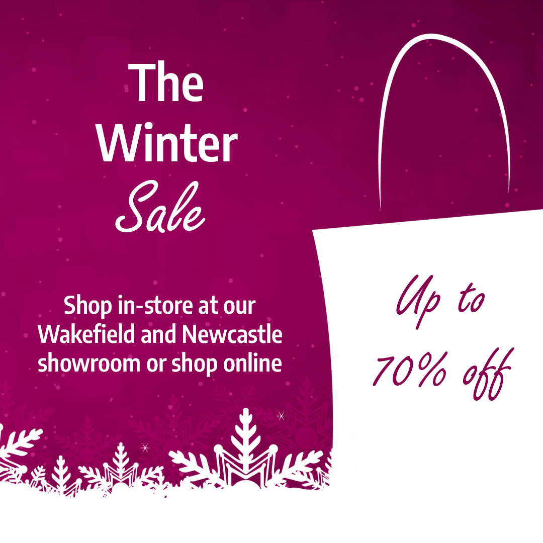 There's not long left on our Winter Sale! Don't miss out on a bargain - shop online or visit us in-store.
