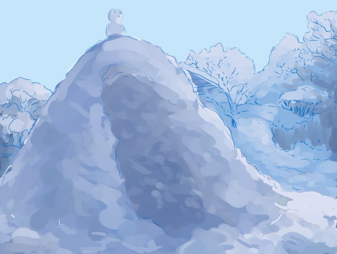 「雪だるま 冬」のTwitter画像/イラスト(新着)｜3ページ目