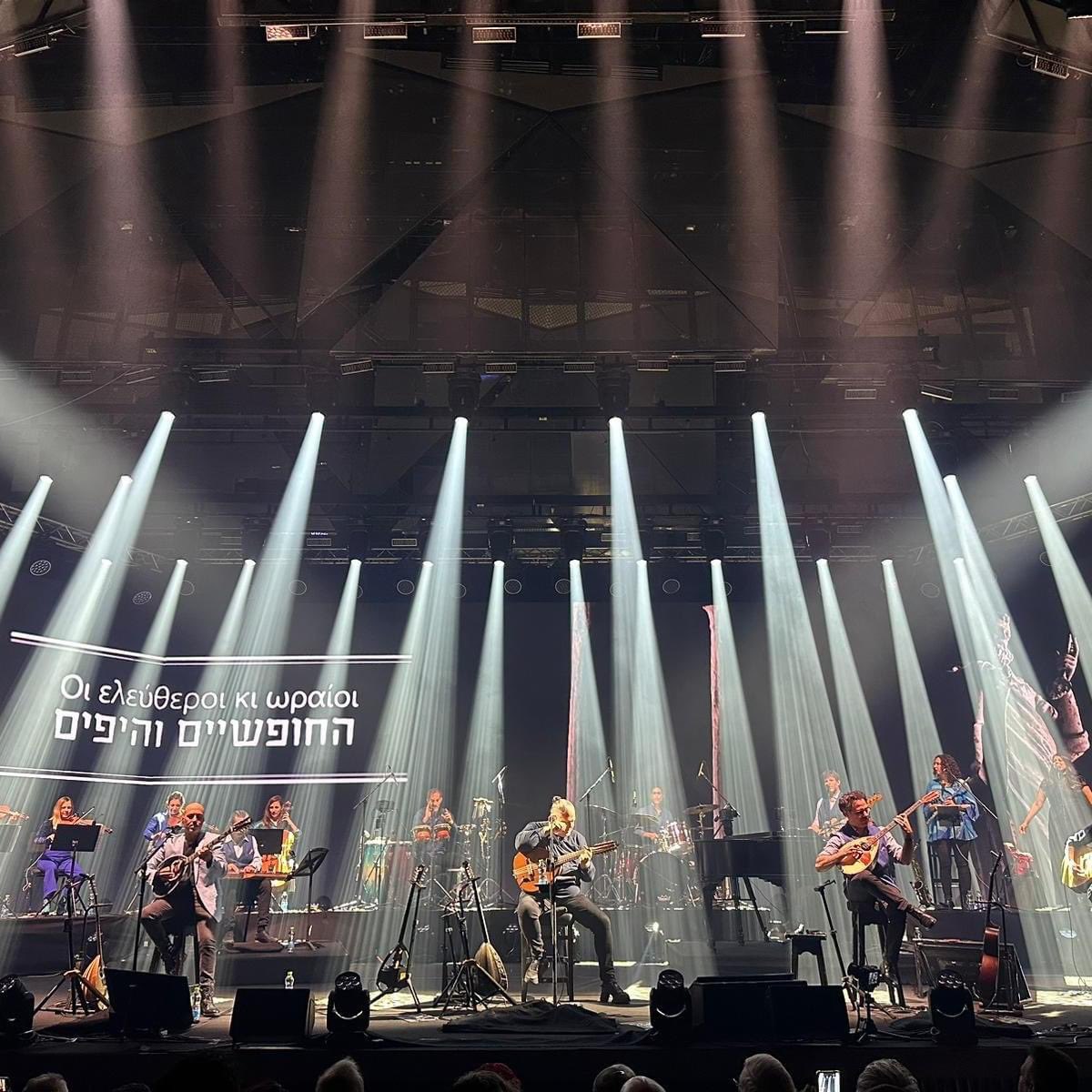 Robelighting's tweet photo. Lighting up the Yehuda Poliker tour, Argaman system-stage creativity chose @Robelighting #ESPRITE LED luminaires supplied through the distribution team at Danor Theatre & Studio Systems.
#robelighting #tourshottuesday #robeontour #danorlight #argamansystemstage #concertlighting https://t.co/I5I1fwNwxp