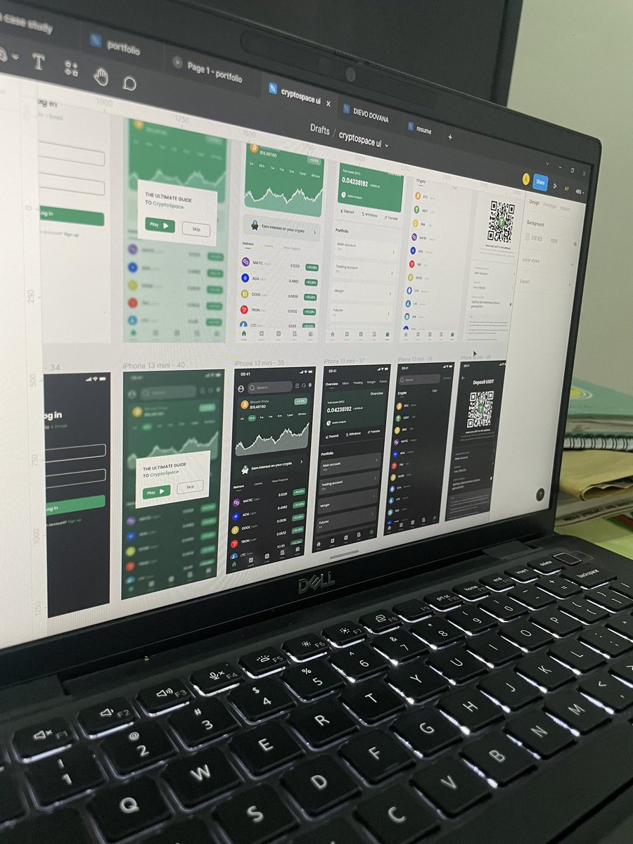 dotathar's tweet photo. Screens from a project I’m currently working on. Case study soon🫶🏼
#uiux #Bitcoin #designtwitter #blockchain https://t.co/1I4ztGZIko