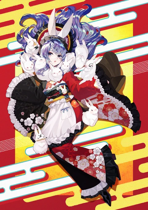 今年もよろしくお願いします～～(激遅)#創作 