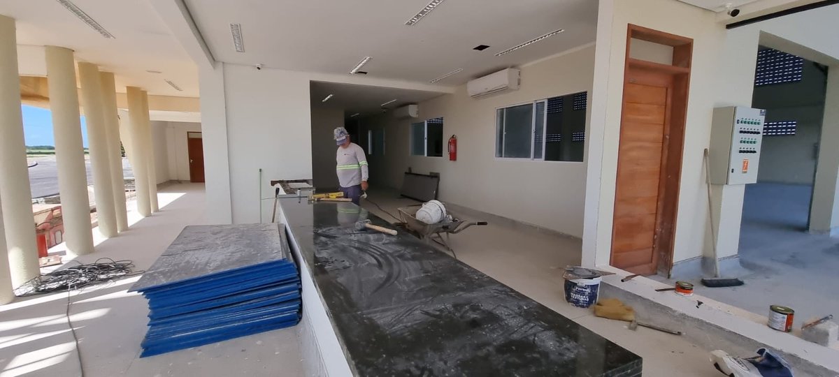 governocidadao's tweet photo. 😃 Obras do Posto Fiscal de Caraú estão em fase final - https://t.co/jgwRouaKFe - Investimento de R$ 16,9 milhões, via Governo Cidadão, vai modernizar fiscalização tributária https://t.co/d7yBYpJ0Zs