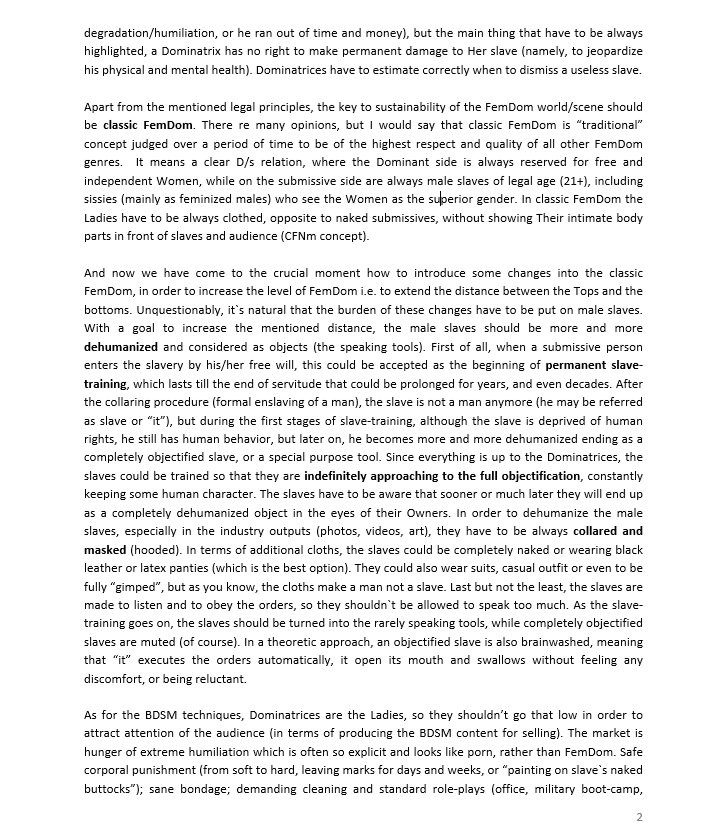 Lesko Ridzic on Twitter "My view on classic FemDom as a "traditional