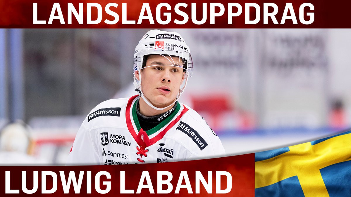 Ännu en Moraspelare är uttagen till landslaget! ⭐ 
Ludwig Laband är uttagen till Team 20 och deras 5-nationsturnering i Ängelholm, 6-12 februari.

Ett stort grattis Ludwig och lycka till! 

#moraik