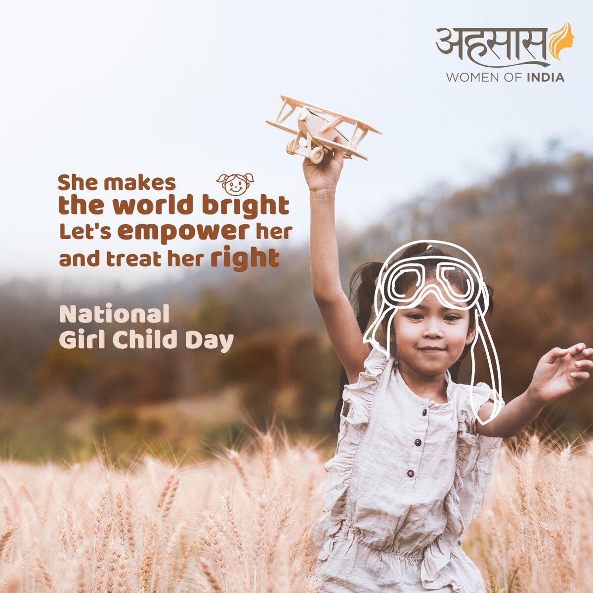 When girls are educated, their countries become stronger and more prosperous. - Michelle Obama

#NationalGirlChildDay