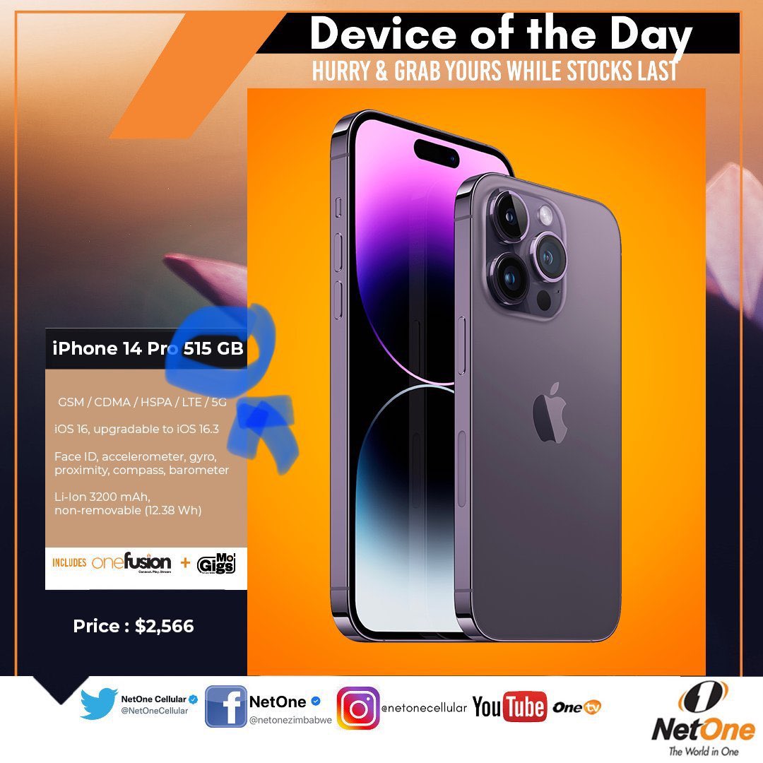 JGovere's tweet photo. @NetOneCellular I can’t help but notice the mistake made there. It should be 512gb not 515gb https://t.co/o9TPSdf7vg