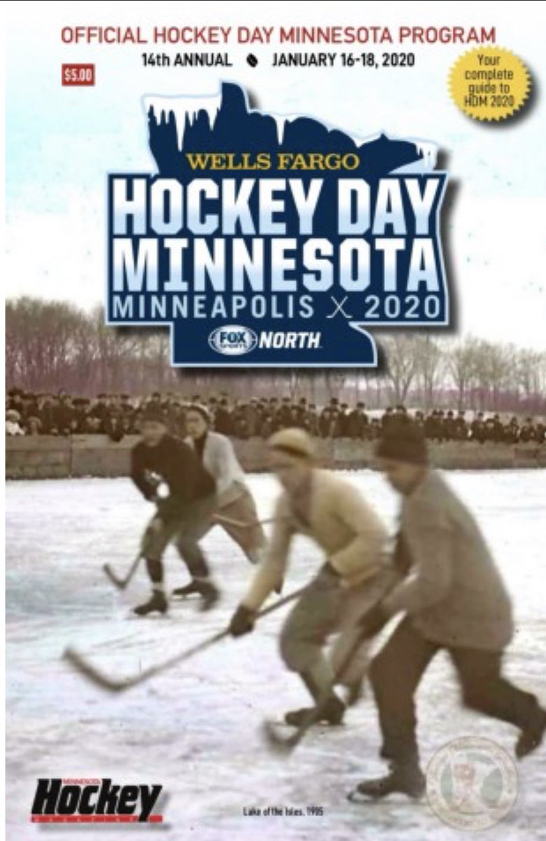MNHockeyMag's tweet image. Our team is honored to once again be the creators of the official @HockeyDayMN program which will be available this week at Polar Lakes Park, site of #HDM2023. 

Pick up your copy at the event for team rosters, schedule info, feature stories, WBL hockey history and more!