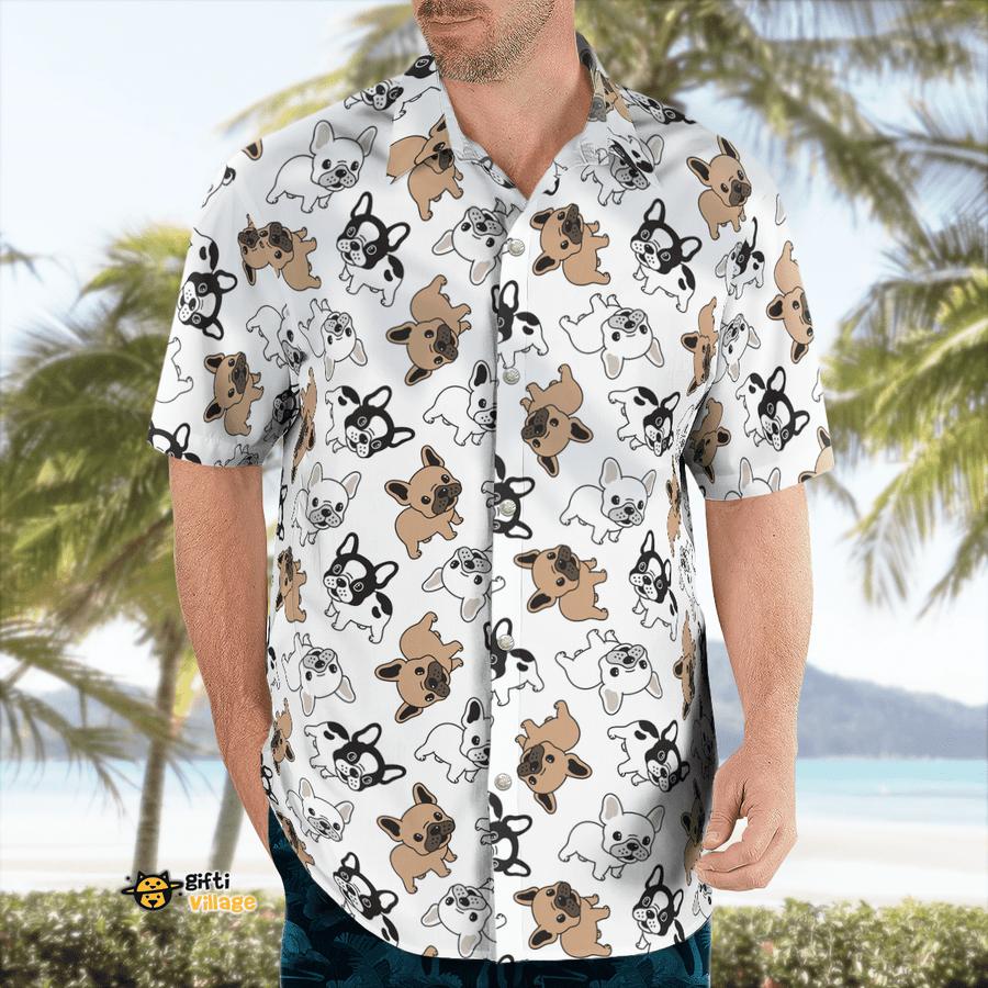 Frenchie Hawaii Shirt!! 
Order here👇
giftivillage.com/collections/fr…

#frenchbulldog #frenchielover #frenchbulldogs #hawaiishirt