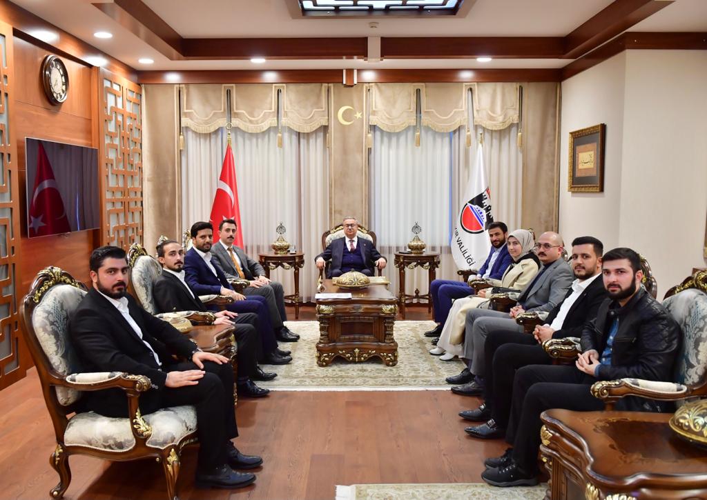 Valimiz <a href="/aliihsansu_/">Ali İhsan Su</a>,

Genç Memur-Sen #Diyarbakır İl Başkanı Ercan Dervişoğlu ve beraberindeki heyeti makamında kabul etti.