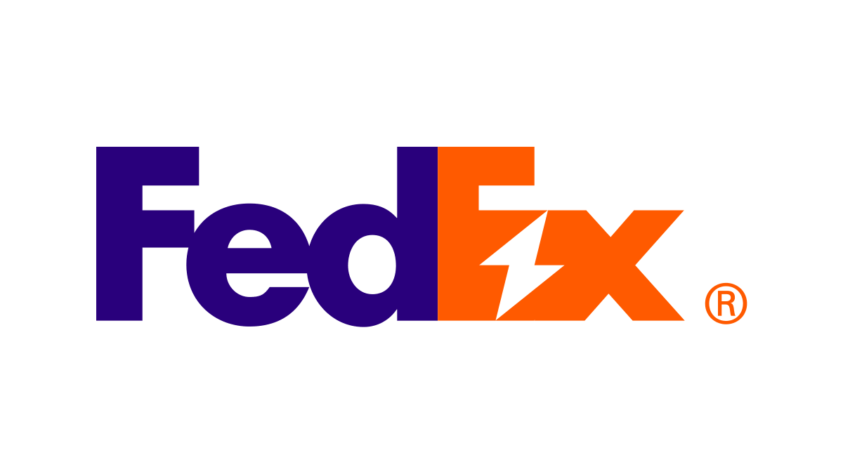 miggi's tweet photo. New FedEx logo is that ⚡️ https://t.co/xBhRkW8O4p