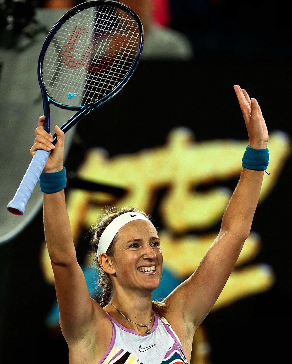 Vika. Is. Back. 🙌

The two-time <a href="/australianopen/">#AusOpen</a> champion makes it back to her third AO semifinal a decade later with a decisive 6-4, 6-1 victory over Jessica Pegula! 🔥🎾

#CitiOpen