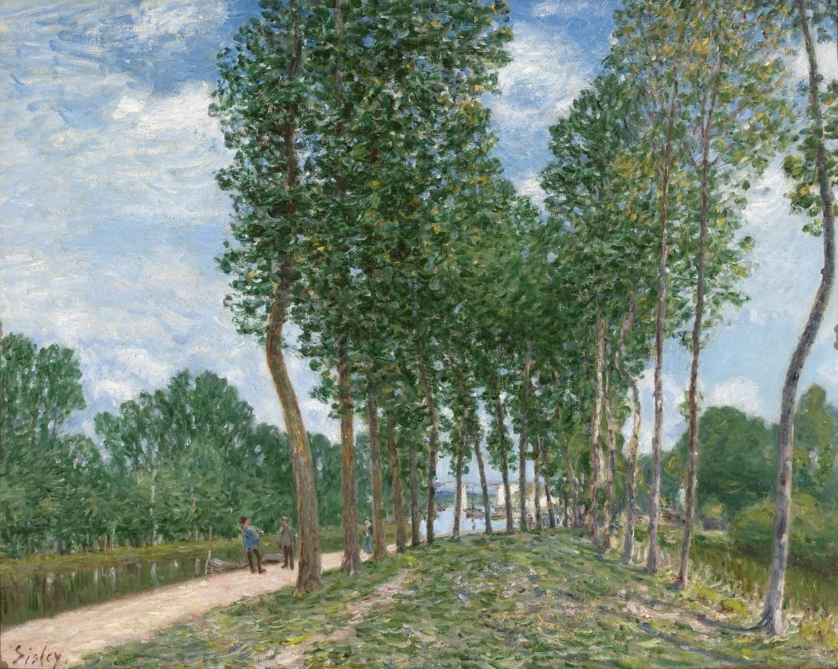 Banks of the Loing in Moret (1892)
Alfred Sisley (1839-1899)

#painting #britishpainter #impressionism

More in: youtu.be/TVfuXew9P88