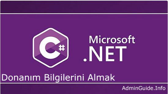 AdmGuide's tweet image. C# ile Donanım Bilgilerini Almak
Donanıma özel IP, MacID, İşlemci seri numarası gibi bilgileri kullanarak projelerinize yetkilendirmeler, lisans kontrolleri ekleyebilirsiniz.
adminguide.info/makale-detay.a…
#csharp #VisualStudio #programming #Programlama #dotNet #Hardware #SampleCode