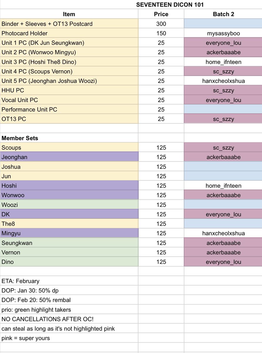 sammishots's tweet photo. wts lfb ph (check samsamshimi for proofs!)

SVT Dicon 101

— check pic for prices and info
— need 90% to push

50% dp payo (once all slots taken)
feb 20: 50% rembal
prio: 💚 takers 

t. seventeen joshua jun hoshi woozi the8 mingyu https://t.co/slDhD4ZCTp