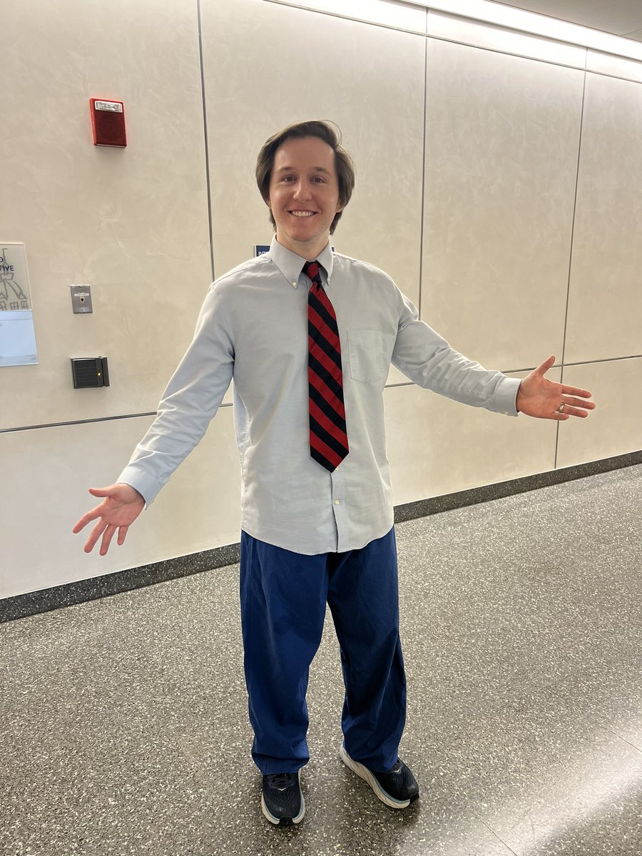 Caught <a href="/dr_chad11/">Chad Crigger, MD, MPH</a> in his zoom suit this morning. He gave a great DSD lecture for the medical students before heading to the OR for a big day of surgery with <a href="/heathernoellemc/">Heather Noelle McCaffrey Di Carlo, MD</a> ! <a href="/HopkinsKids/">Johns Hopkins Children's Center</a> <a href="/DrG_PedsUro/">John Gearhart, M.D.</a>