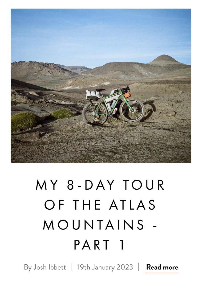 MASON_Cycles's tweet photo. Since riding the Atlas Mountain Race, it had left Josh wanting to go back, so thatโs just how he started off the year. Watch his video diary and read part 1 of 2 blog posts that share how he found his first 4 days https://t.co/ulEWhOAEoI #MASONISO https://t.co/bLinuYPwMt
