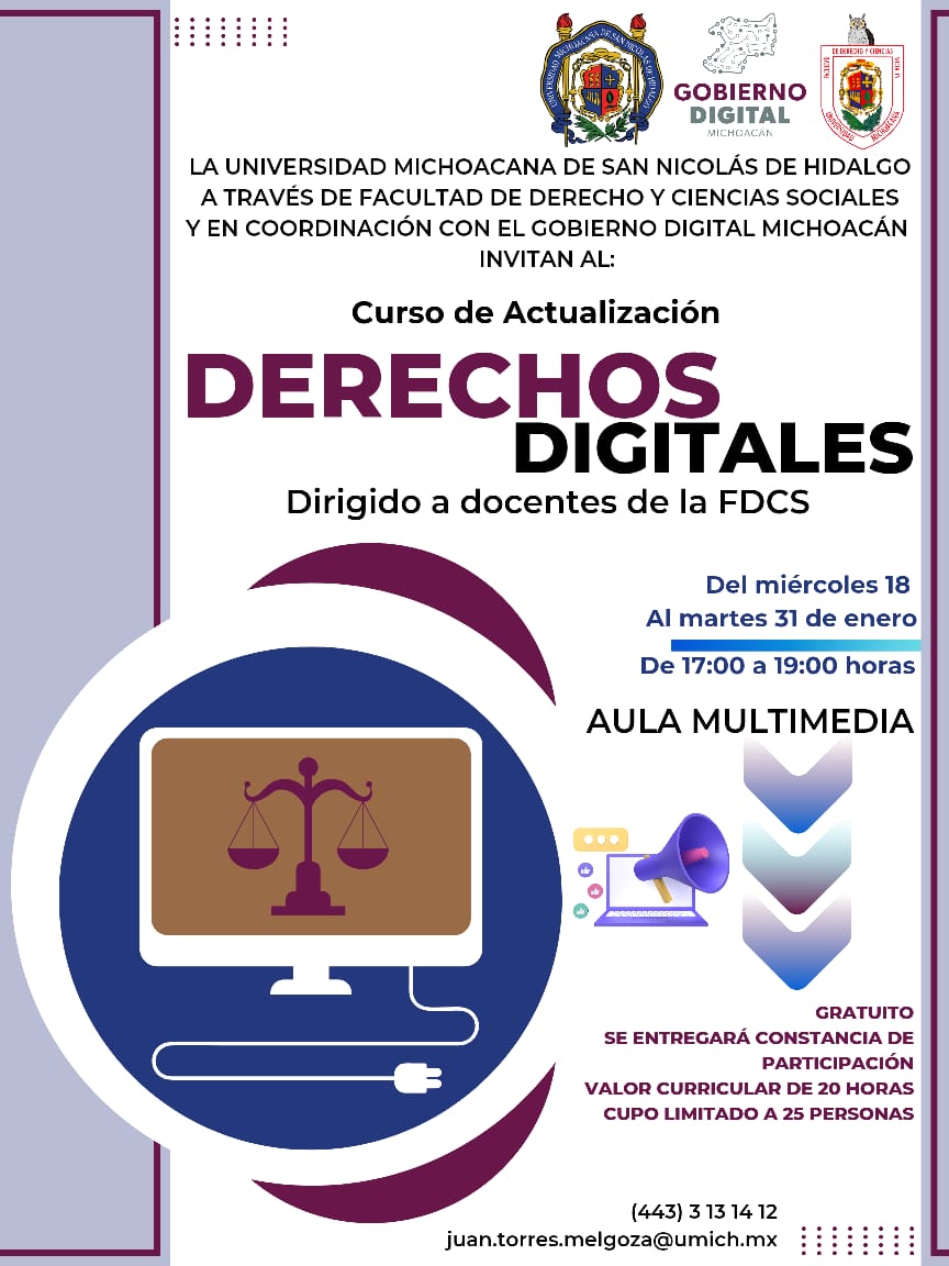 FDCSUMICH's tweet photo. Con gran participación de las y los docentes de nuestra Facultad, se lleva a cabo el curso de capacitación con el objetivo de fortalecer la ruta del conocimiento de nuestras y nuestros alumnos.

#UMSNH #SomosNicolaitas #DerechoDeTodos https://t.co/KmvpvTItlh