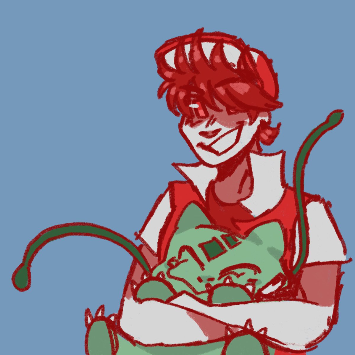 DailyPokespeArt's tweet photo. Did you know that Bulbasaur is my favourite Kanto starter? #pokespe #pokespered #bulbasaur https://t.co/tSfunPRY1e