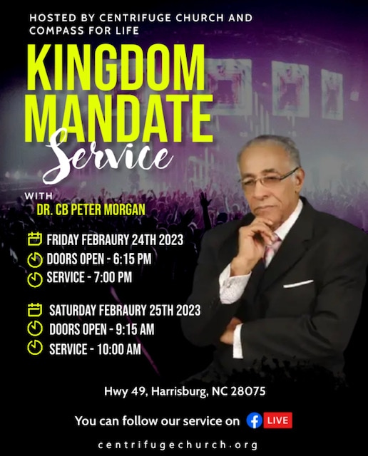 TDNewkirk's tweet photo. Kingdom Mandate Conference is on the way! Join us February 24th @7pm #takingterritories #UnityAndPower https://t.co/hhMMvznSUs
