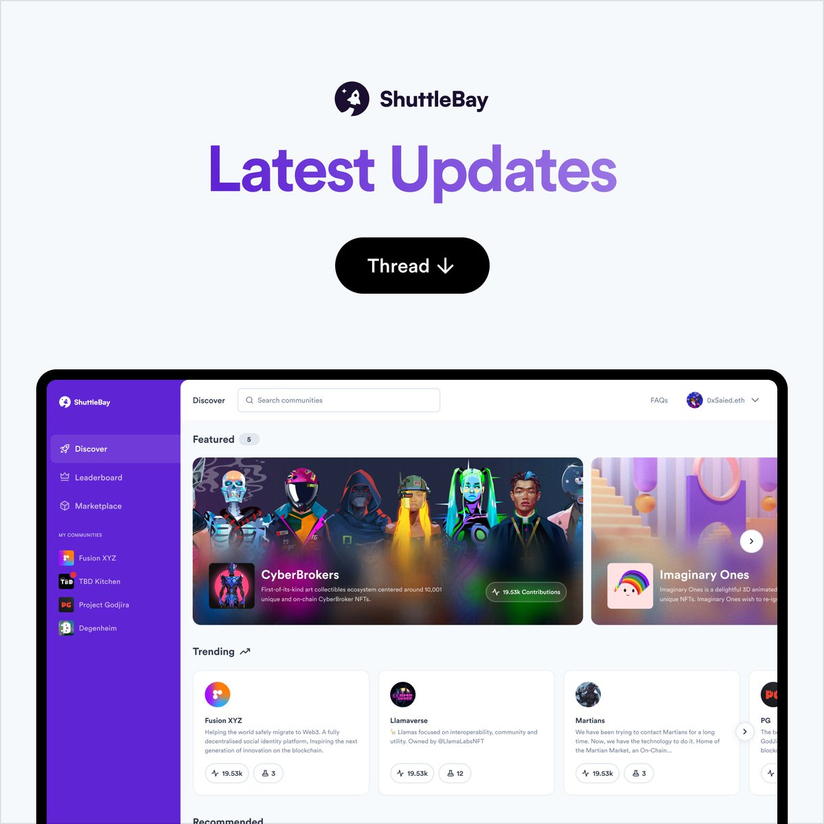 ShuttleBay Latest Updates, Jan, 24th 2023.