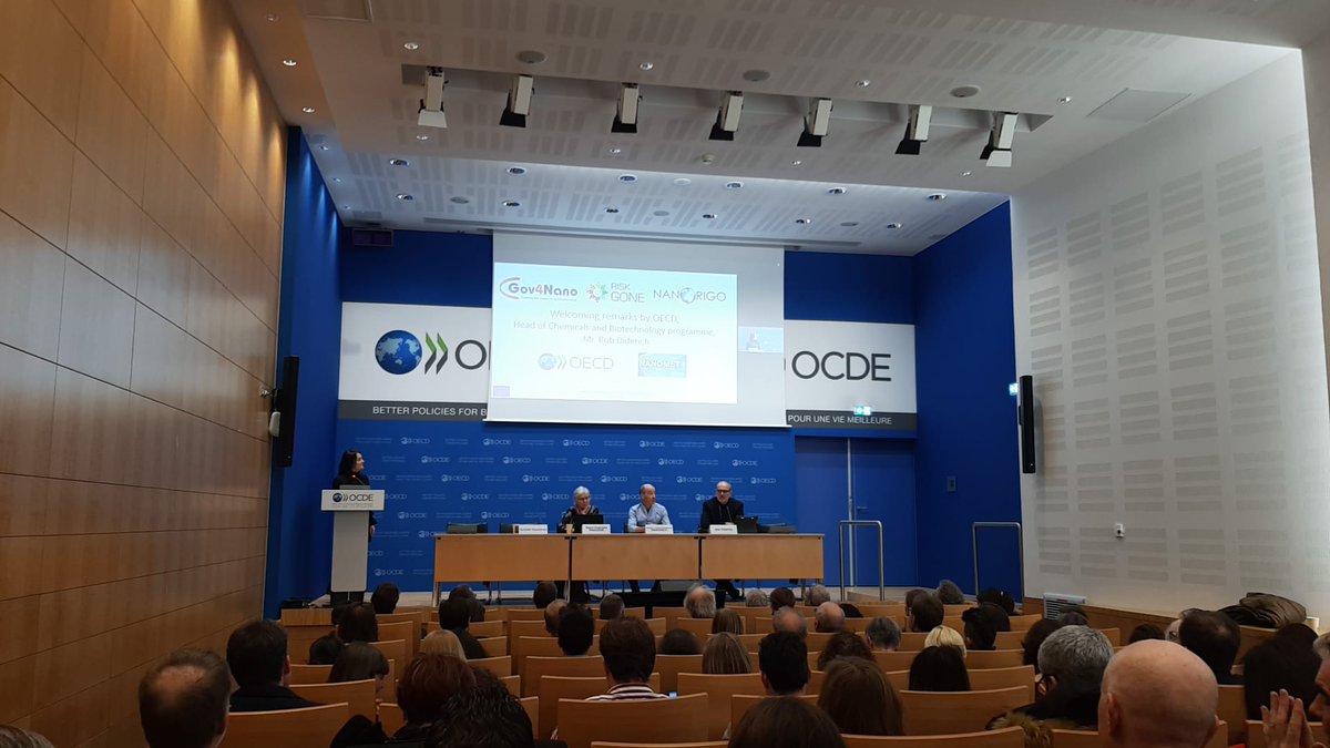 nanoinformatix (@nanoinformatix) on Twitter photo ๐ The auditorium at the <a href="/OECD/">OECD โก๏ธ Better Policies for Better Lives</a> is full today for the final conference of three #nanogovernance projects, concerning governance and #RiskManagement of #nanomaterials. Here are regulators and many #EU Projects, including us from #NanoinformaTIX ๐ ๐ The auditorium at the <a href="/OECD/">OECD โก๏ธ Better Policies for Better Lives</a> is full today for the final conference of three #nanogovernance projects, concerning governance and #RiskManagement of #nanomaterials. Here are regulators and many #EU Projects, including us from #NanoinformaTIX ๐