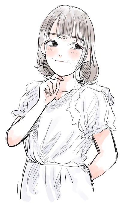 やっぱり私は田中さんが一番描きやすいかも 