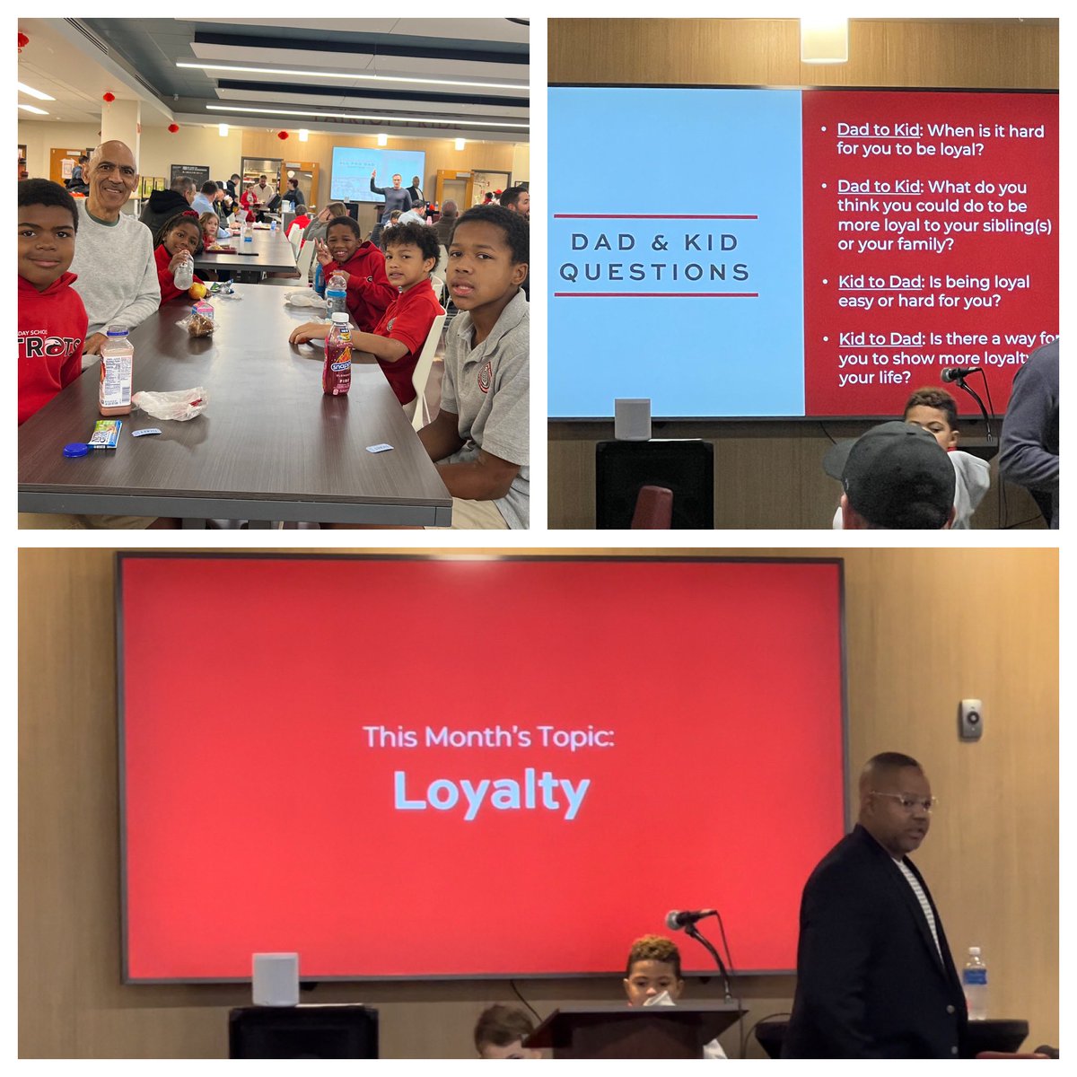 We had our January <a href="/AllProDad/">All Pro Dad</a>  meeting this morning at Carrollwood Day School. The kids had an awesome time and it was great to connect with more fathers as well. The topic of the month was Loyalty and that prompted some great discussion on what it means to be true to each other.