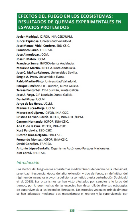 Fuego_lab's tweet photo. Disponible en la web @mitecogob https://t.co/lIpM9eyUYI (Carpeta>La red Natura en España) el libro
"Los incendios en la Red Natura 2000"
donde explicamos los resultados de las #Rxfire de los últimos años que están permitiendo avanzar el uso del fuego en áreas protegidas https://t.co/1ivgTNT8b1