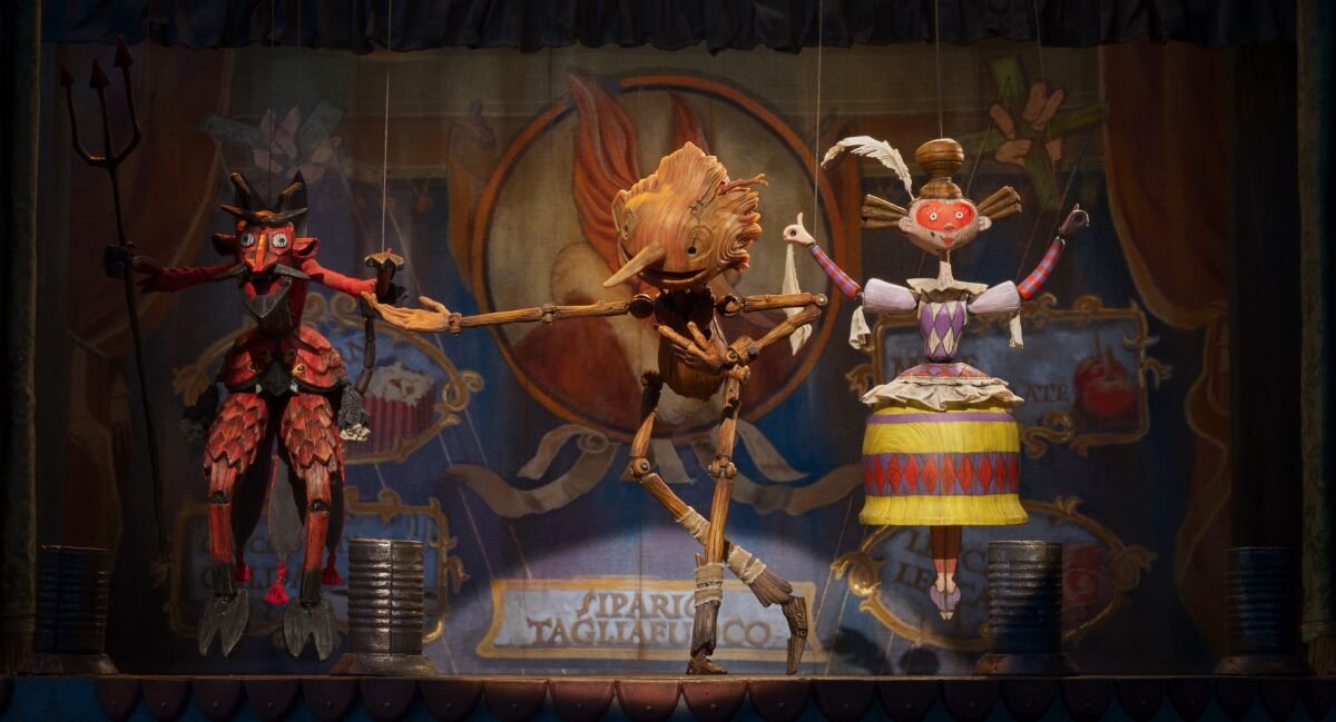 selfstyledsiren's tweet photo. Congratulations to @RealGDT and Mark Gustafson on the Oscar nomination for Pinocchio. A very beautiful, original and deeply moving film. https://t.co/ZXhVncyD5J