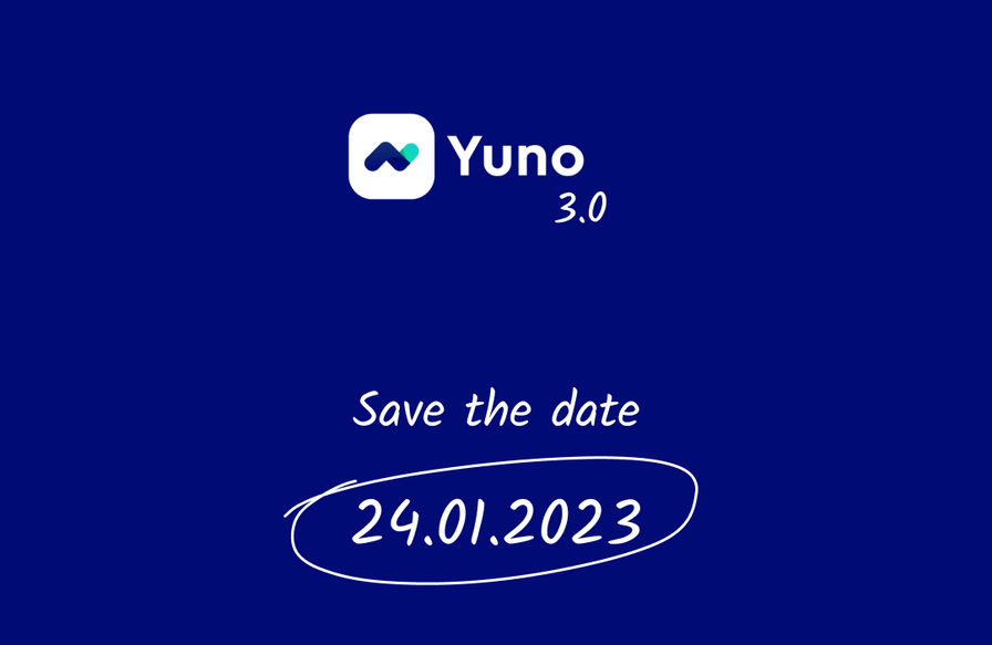 📅 Vous êtes invité(e) à la présentation Yuno 3.0

La nouvelle version de Yuno est désormais disponible, et à l’occasion de cet événement, vous êtes tous invité(e) ce soir (24 janvier 2023) à 19h pour assister à une présentation en ligne et en direct : app.livestorm.co/yuno/presentat…