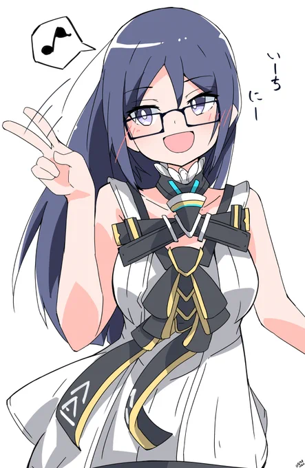 文嘉ちゃんにアニバドレスV着せて更衣室でつついたら可愛すぎてたまげた( 'ω') #アリスギア #アリスギアお絵かき 
